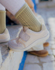 Vivobarefoot Gobi Sneaker Kids - Limestone