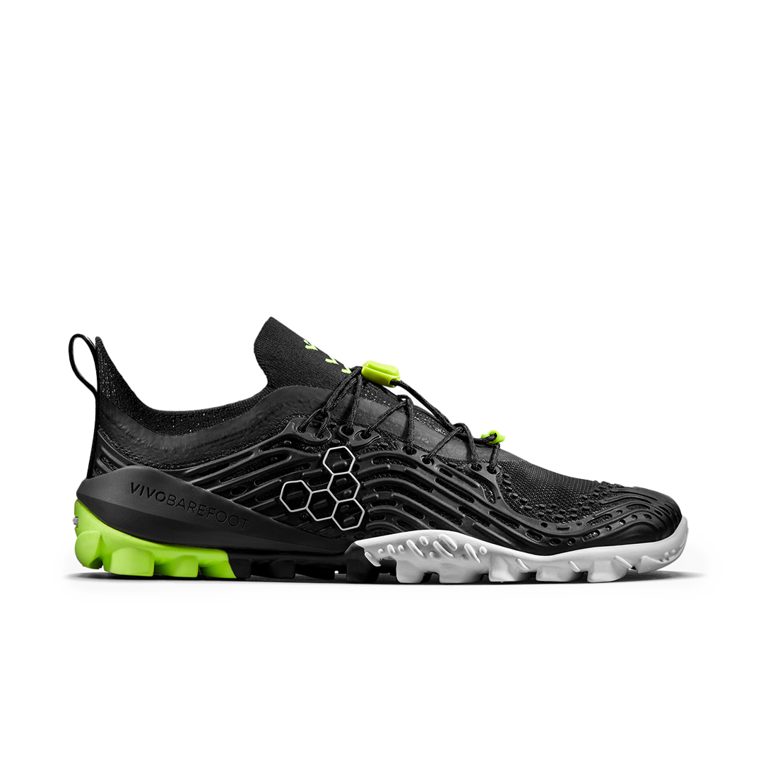 Vivobarefoot Hydra Esc - Obsidian/Safety Yellow