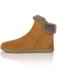 Shapen Fluffy Boots Brown