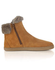 Shapen Fluffy Boots Brown