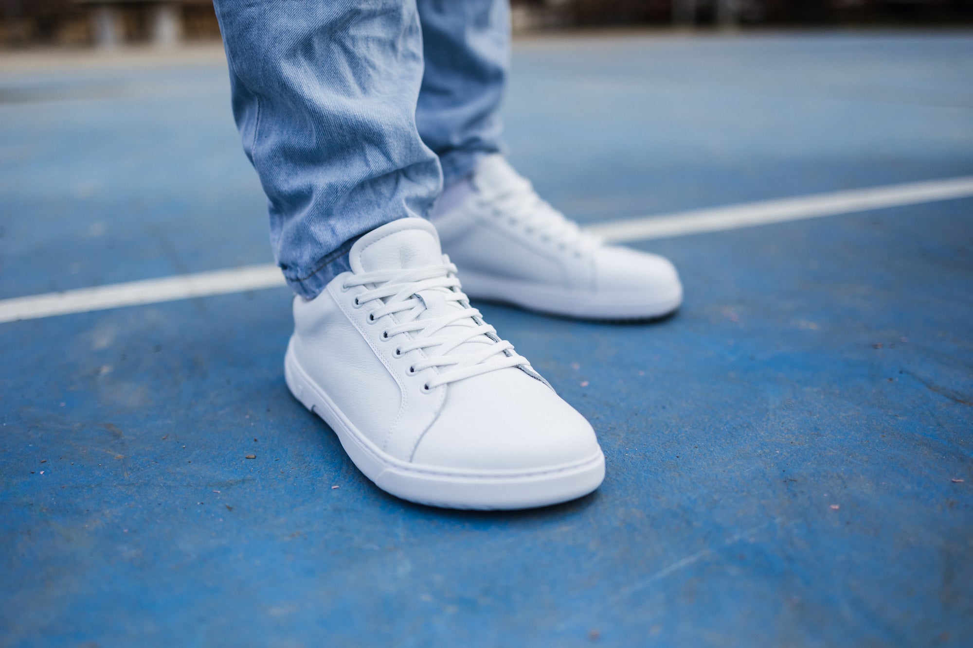 Barebarics Zoom All White Leather