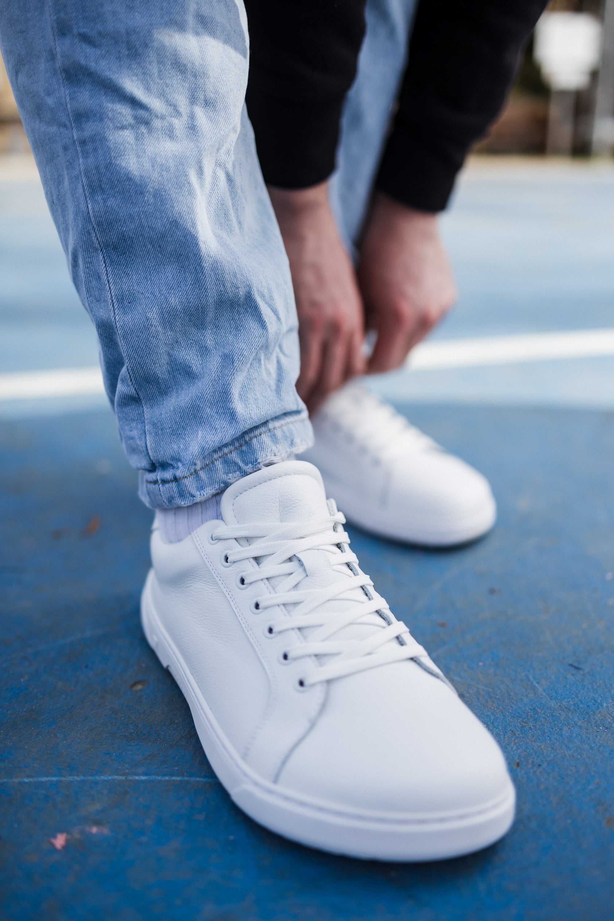 Barebarics Zoom All White Leather