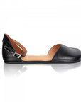 Shapen Poppy Leather Black