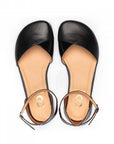 Shapen Poppy Leather Black