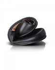 Shapen Poppy Leather Black