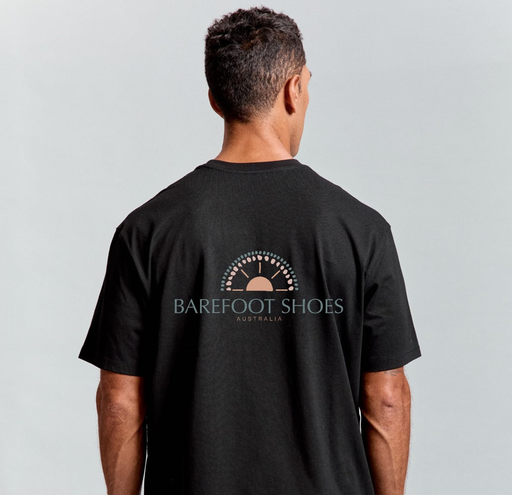 Barefoot Shoes T-Shirt Hemp Unisex