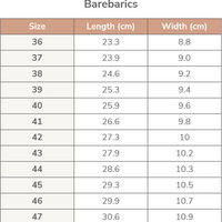 Barebarics Wave White & Crimson Red