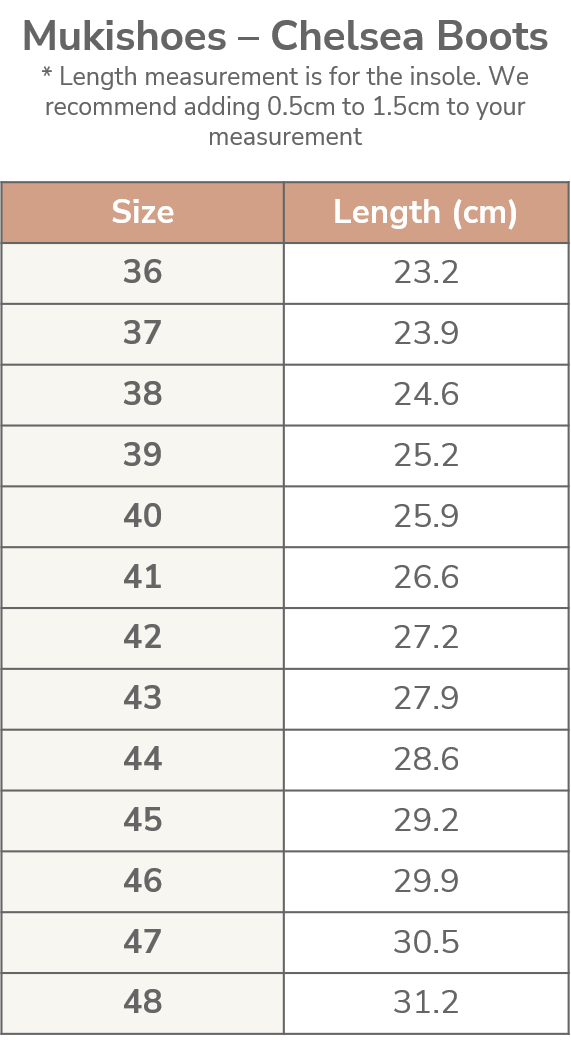 Mukishoes Chelsea Cork Black