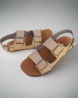 Bioworld Barefoot Unisex Chad Taupe Sandals