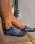Injinji Run Lightweight No-Shoe Merino Wool - Slate