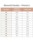Bioworld Petra Barefoot Sandals - Burgandy