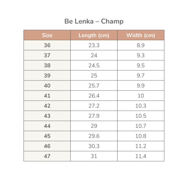 Be Lenka Champ 3.0 Black and White