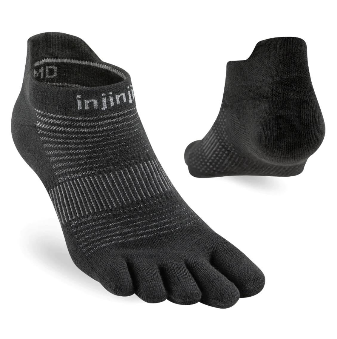 Injinji Toe Socks - Run Original Weight Unisex No-Show