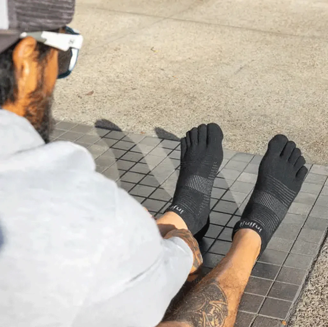 Injinji Toe Socks - Run Original Weight Unisex No-Show