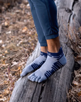 Injinji Run Ultra Unisex No-Show - Cobalt