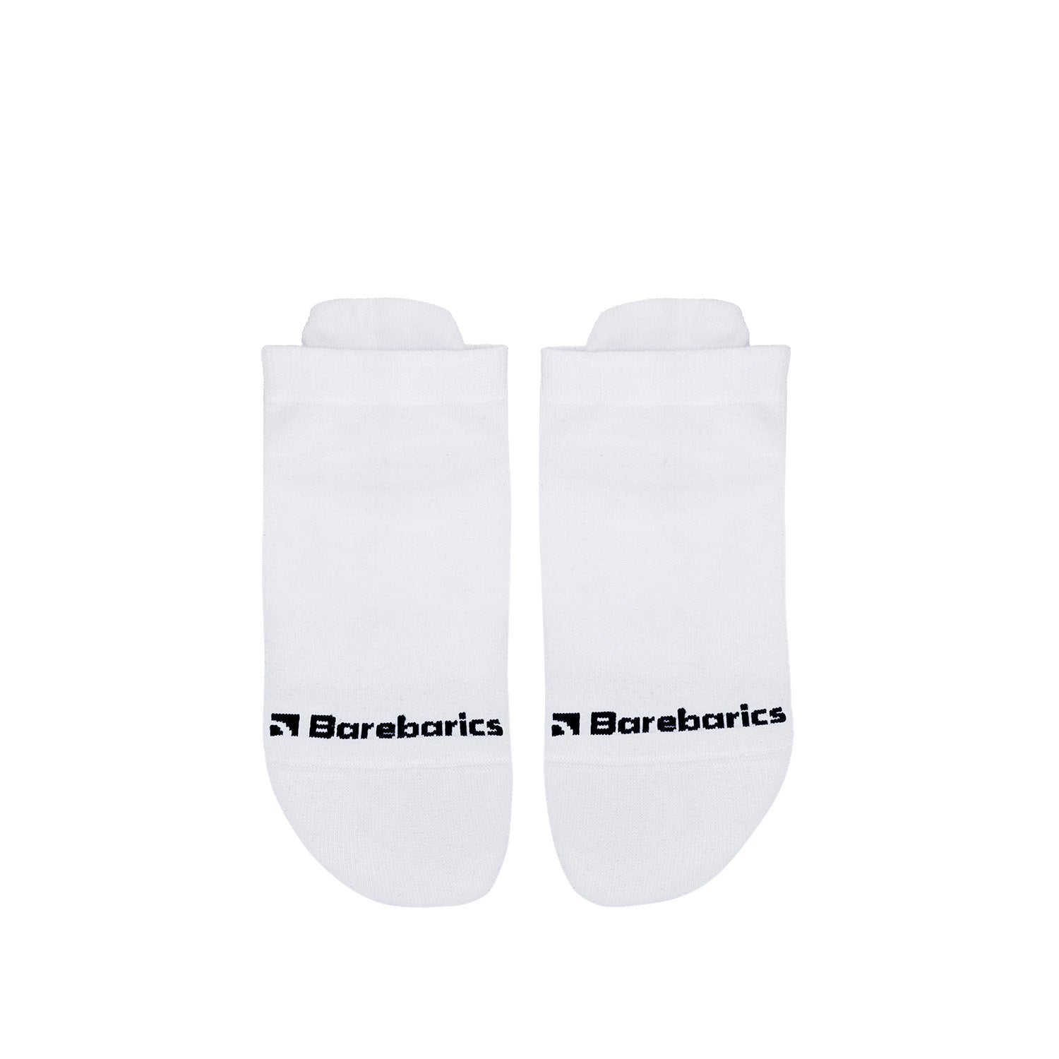 Barefoot Socks Barebarics Low-Cut White