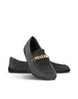 Be Lenka Moccasins Prestage Dark Brown & Gold
