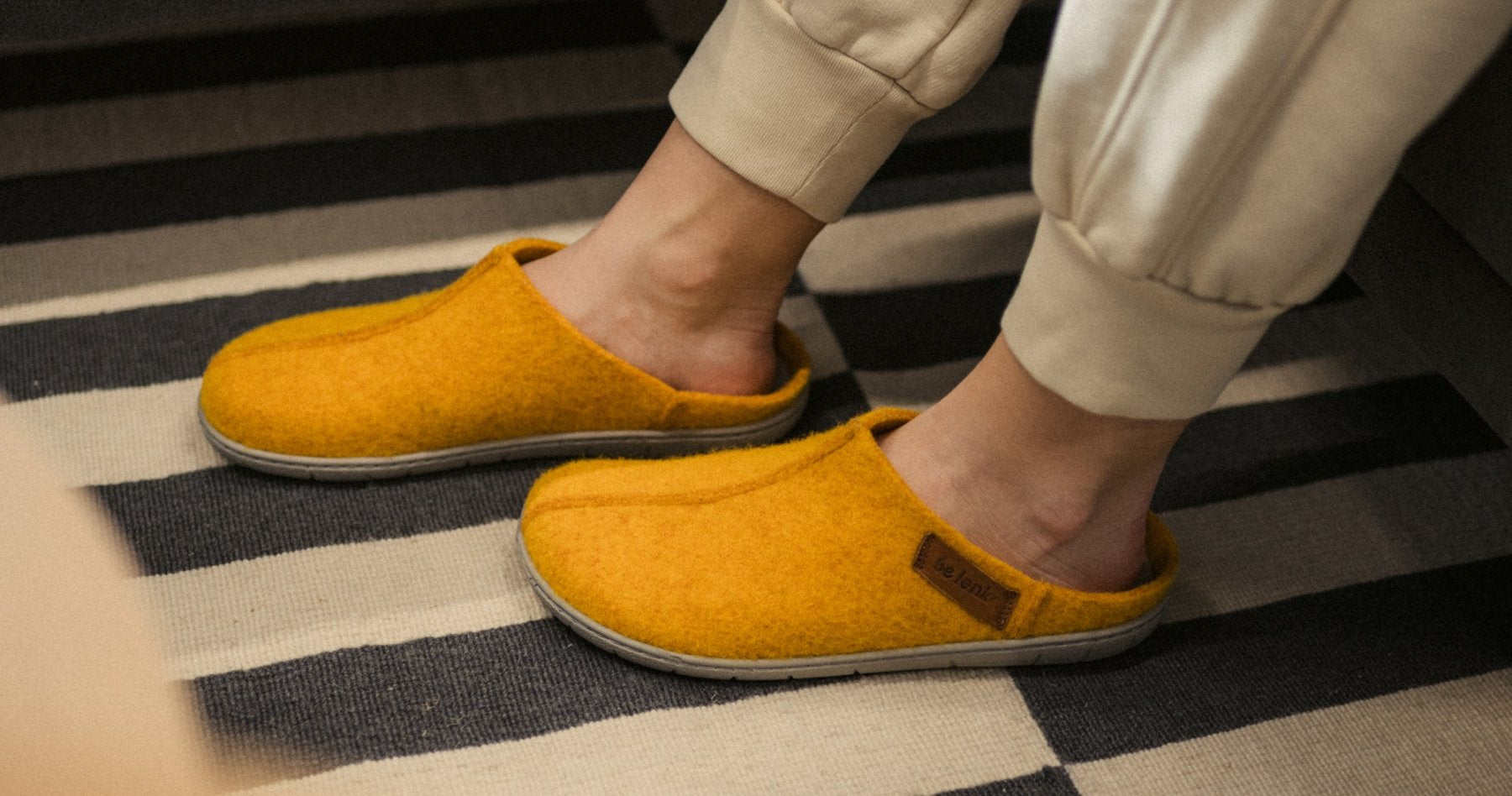 Be Lenka Chillax Slippers Amber Yellow