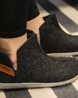 Be Lenka Chillax Ankle Cut Slippers Black