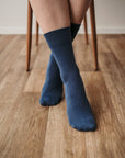Be Lenka Barefoot Socks Crew Blue