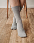 Be Lenka Barefoot Socks Crew Grey