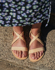 Shapen Calla Sandals Natural