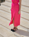 Shapen Orchid Sandals Black Suede