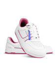 Barebarics Arise White & Raspberry Pink