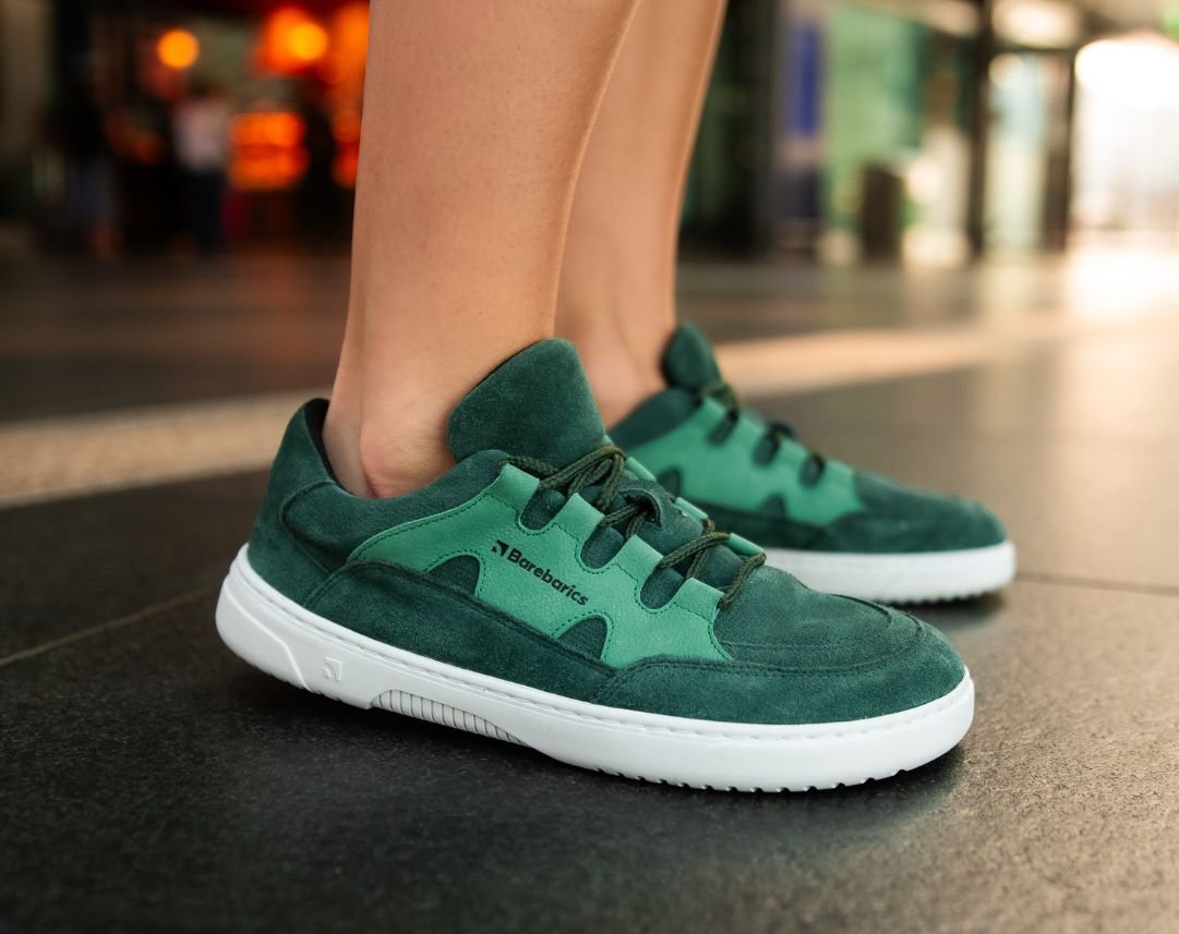 Barebarics Evo Dark Green & White