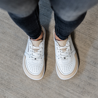 Barebarics Wave White & Beige
