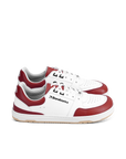 Barebarics Wave White & Crimson Red
