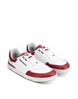 Barebarics Wave White & Crimson Red