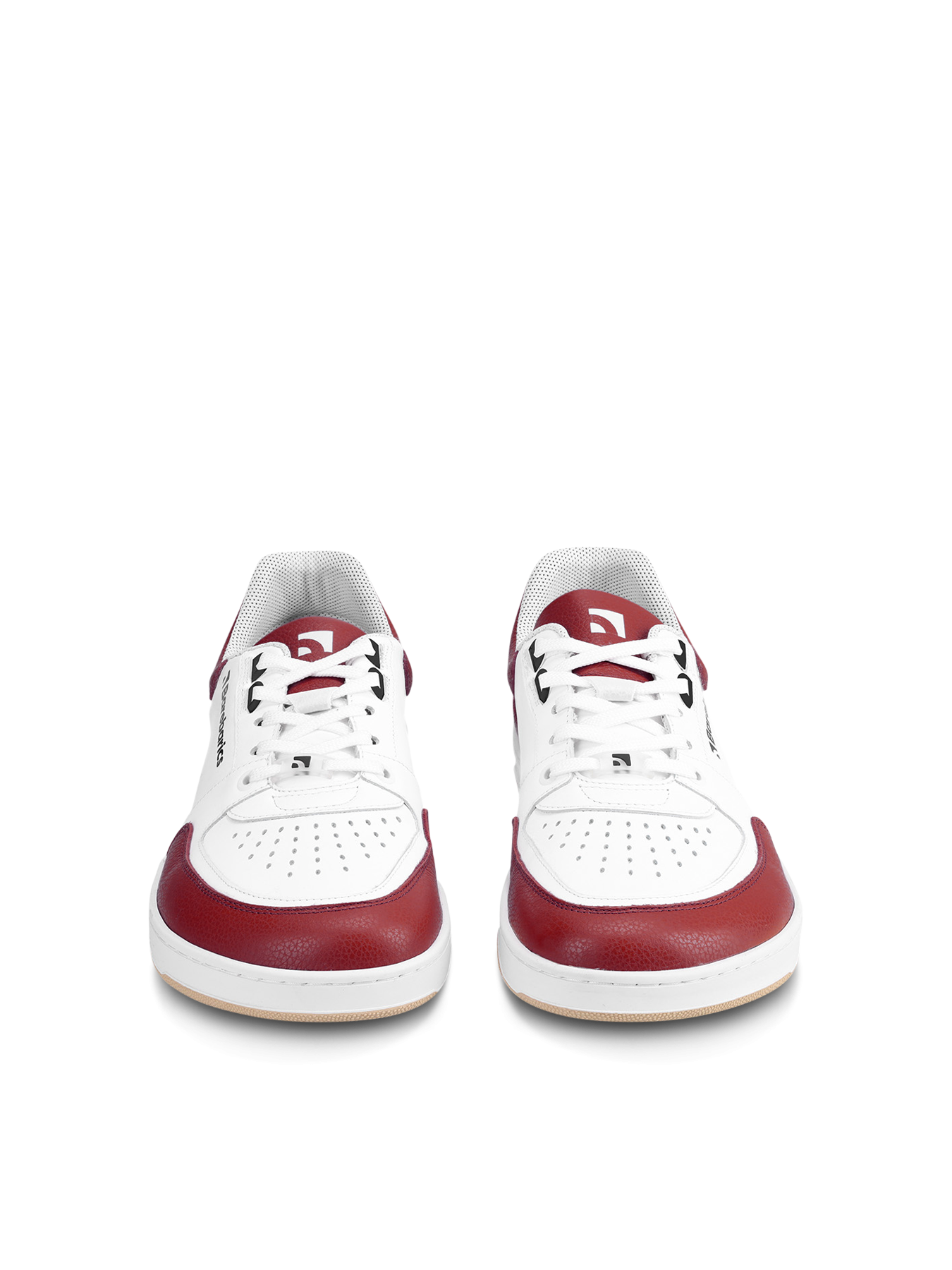 Barebarics Wave White & Crimson Red