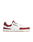 Barebarics Wave White & Crimson Red