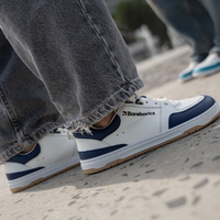 Barebarics Wave White & Dark Blue