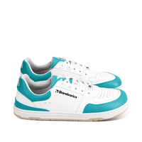 Barebarics Wave White & Dark Turquoise