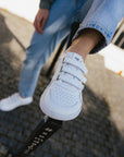 Barebarics Zing Velcro All White