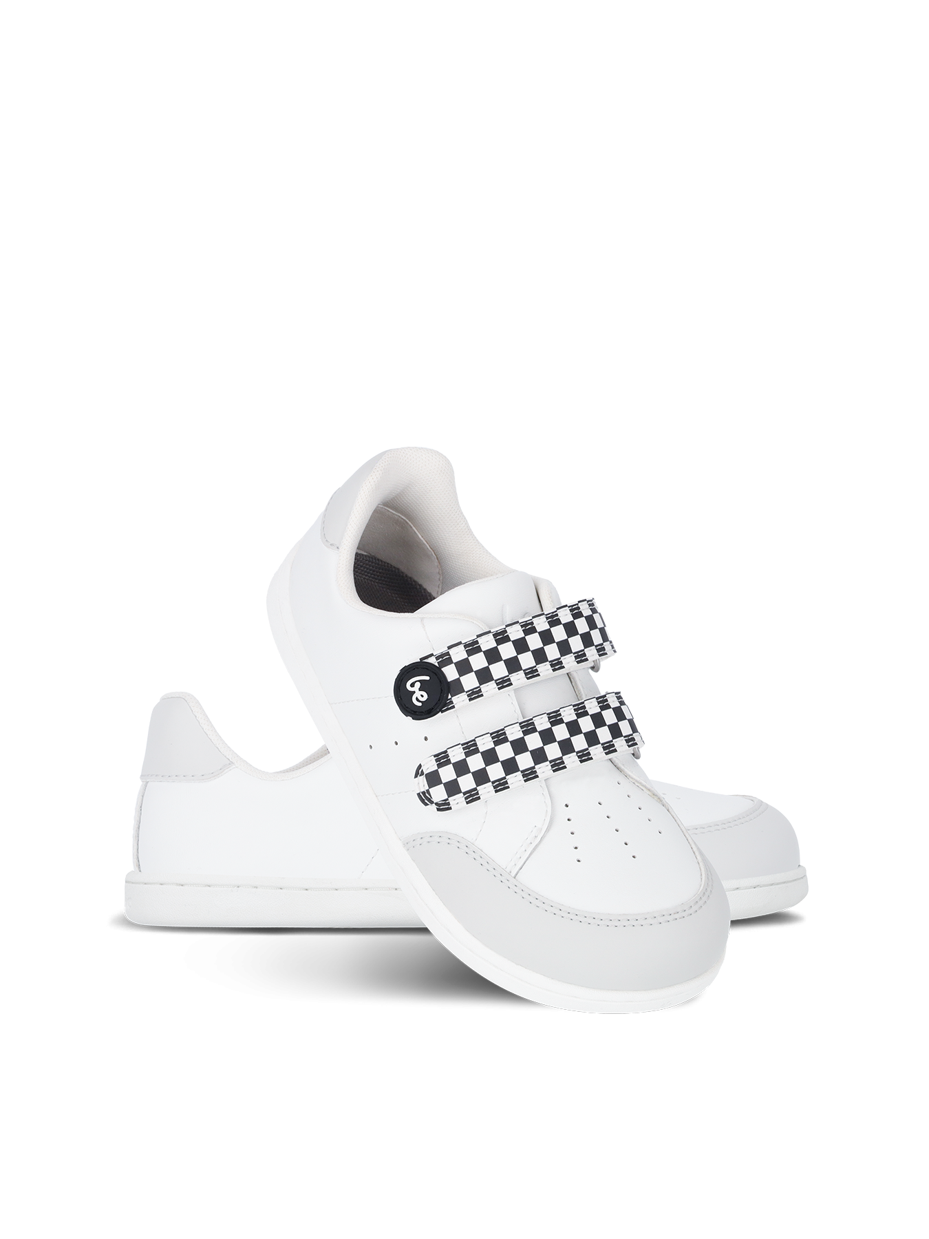 Be Lenka Energise Kids White & Checkerboard