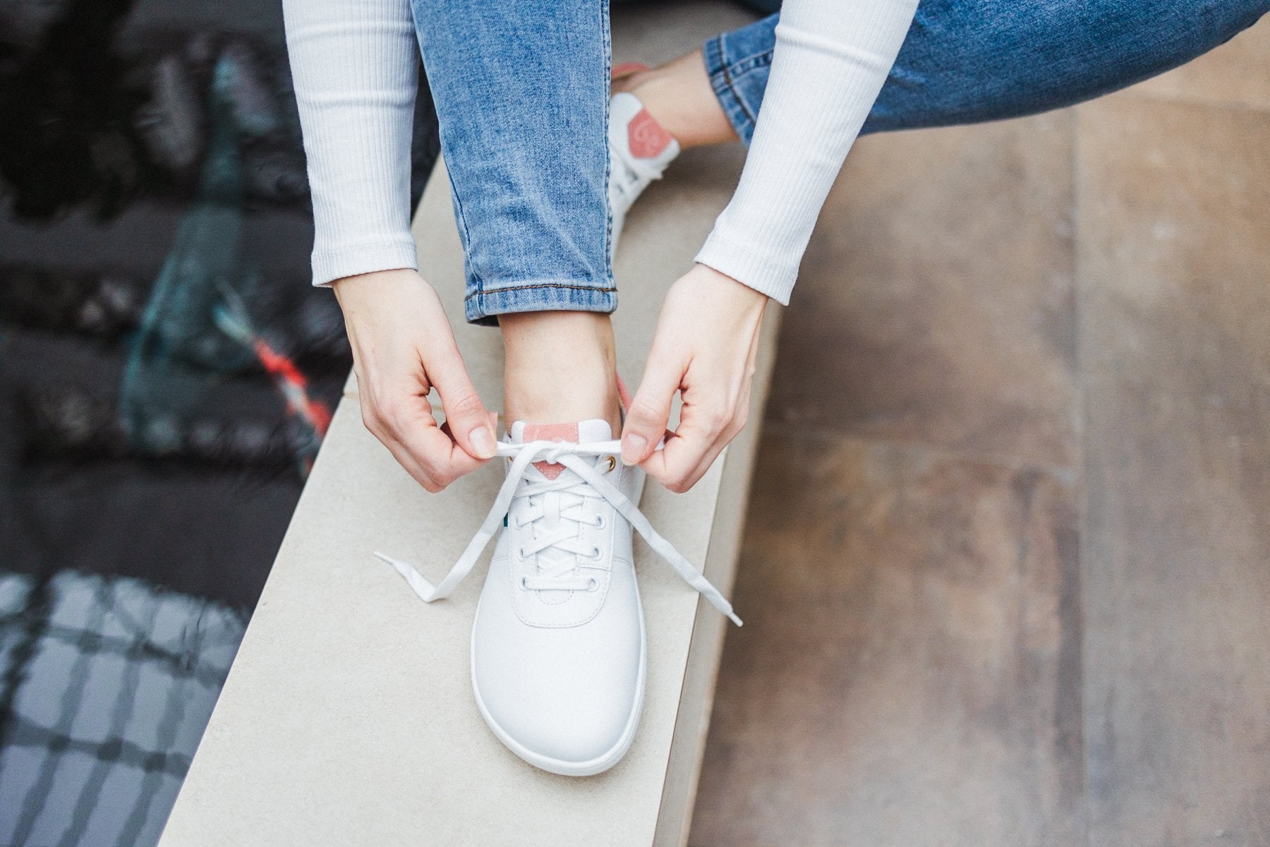 Be Lenka Royale White & Dark Peach