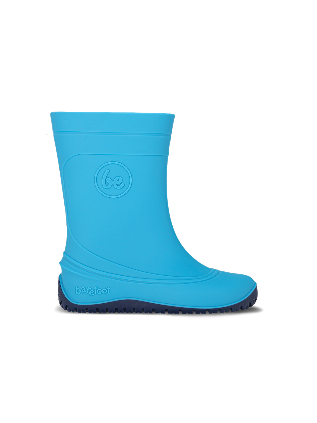 Be Lenka Kids Barefoot Rain Boots Pudds - Aqua Blue