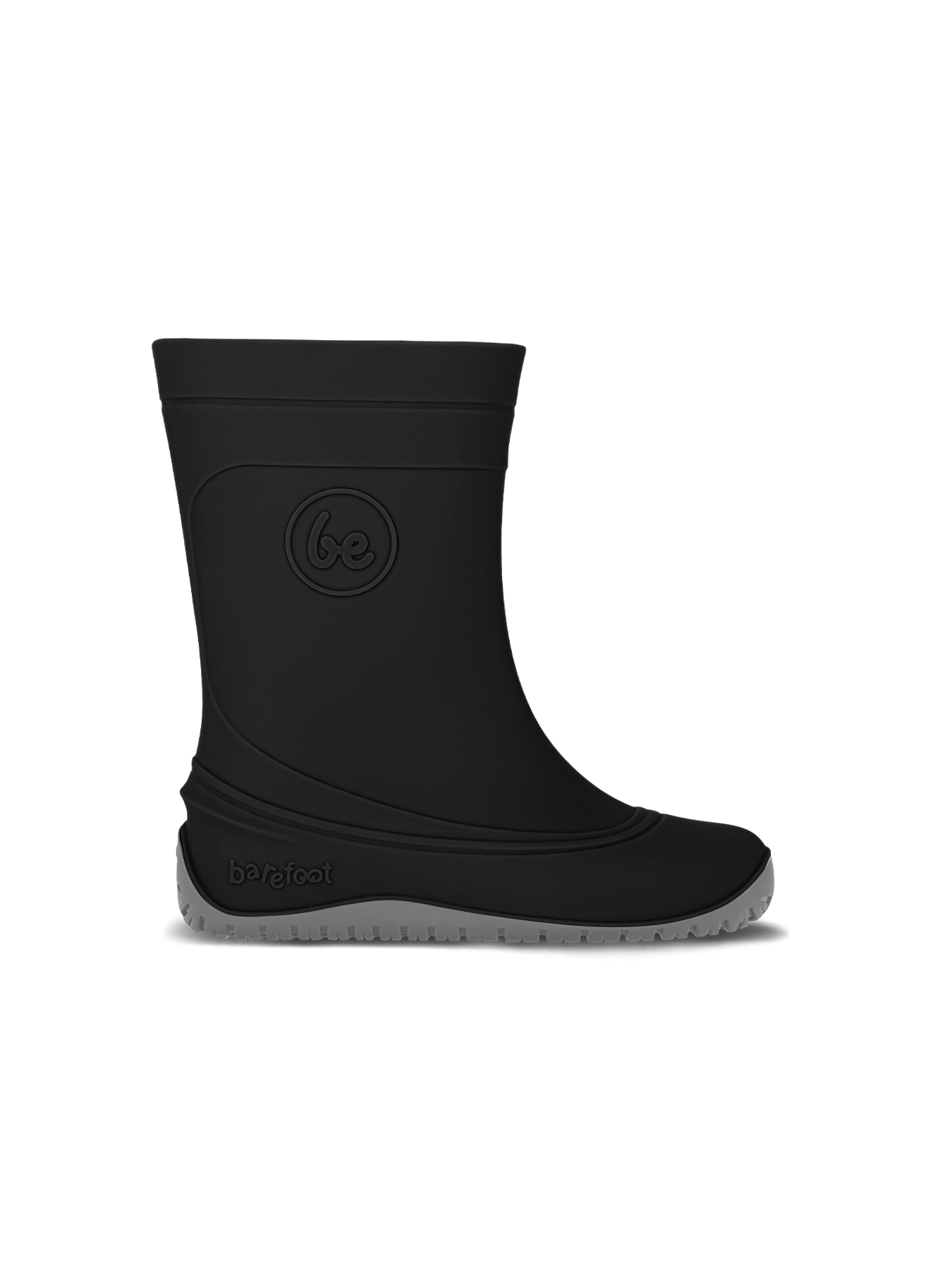 Be Lenka Kids Barefoot Rain Boots Pudds - Black