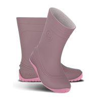 Be Lenka Kids Barefoot Rain Boots Pudds - Misty Pink