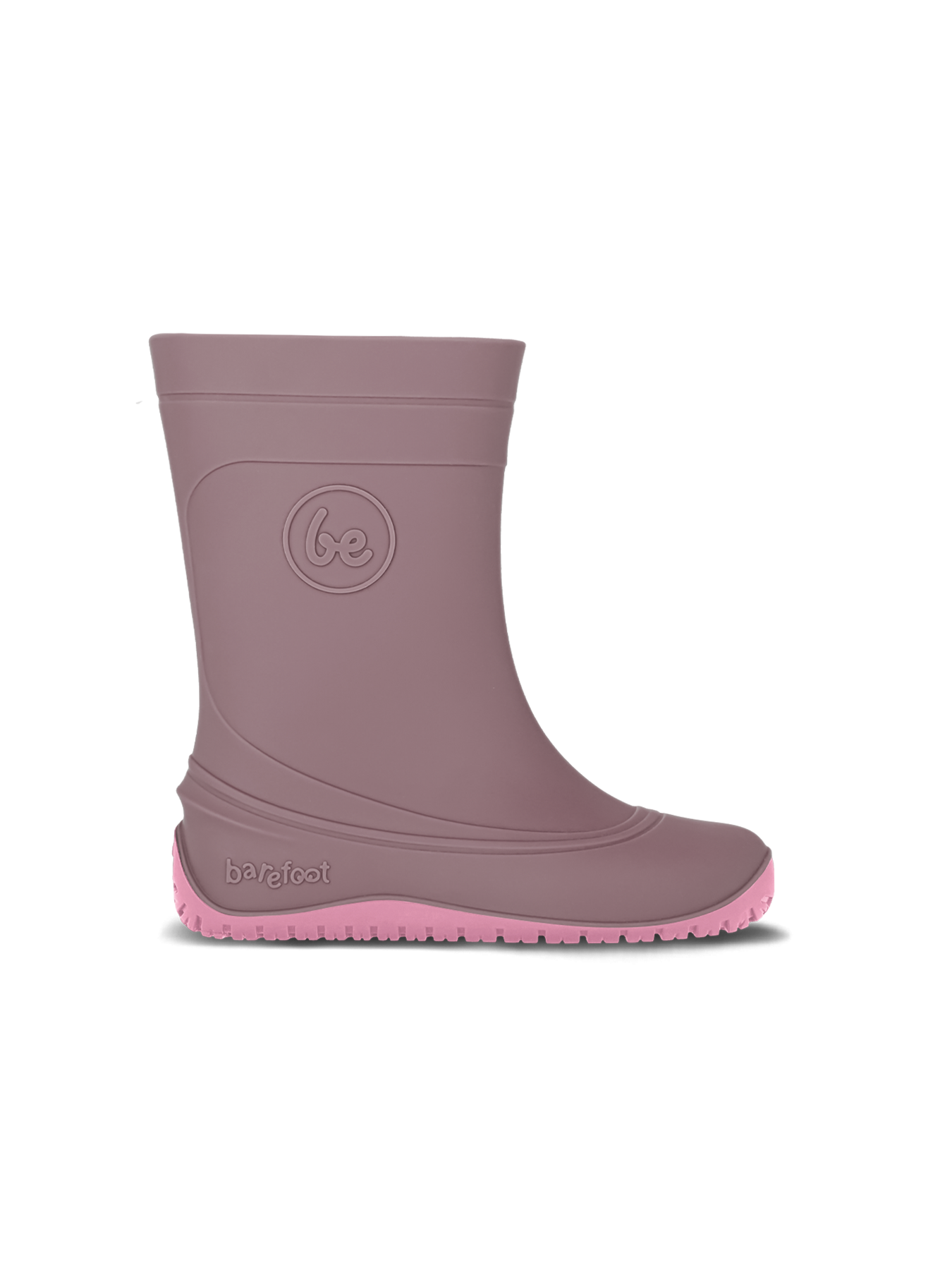 Be Lenka Kids Barefoot Rain Boots Pudds - Misty Pink