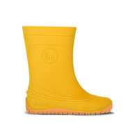 Be Lenka Kids Barefoot Rain Boots Pudds - Yellow