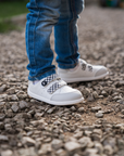 Be Lenka Energise Kids White & Checkerboard