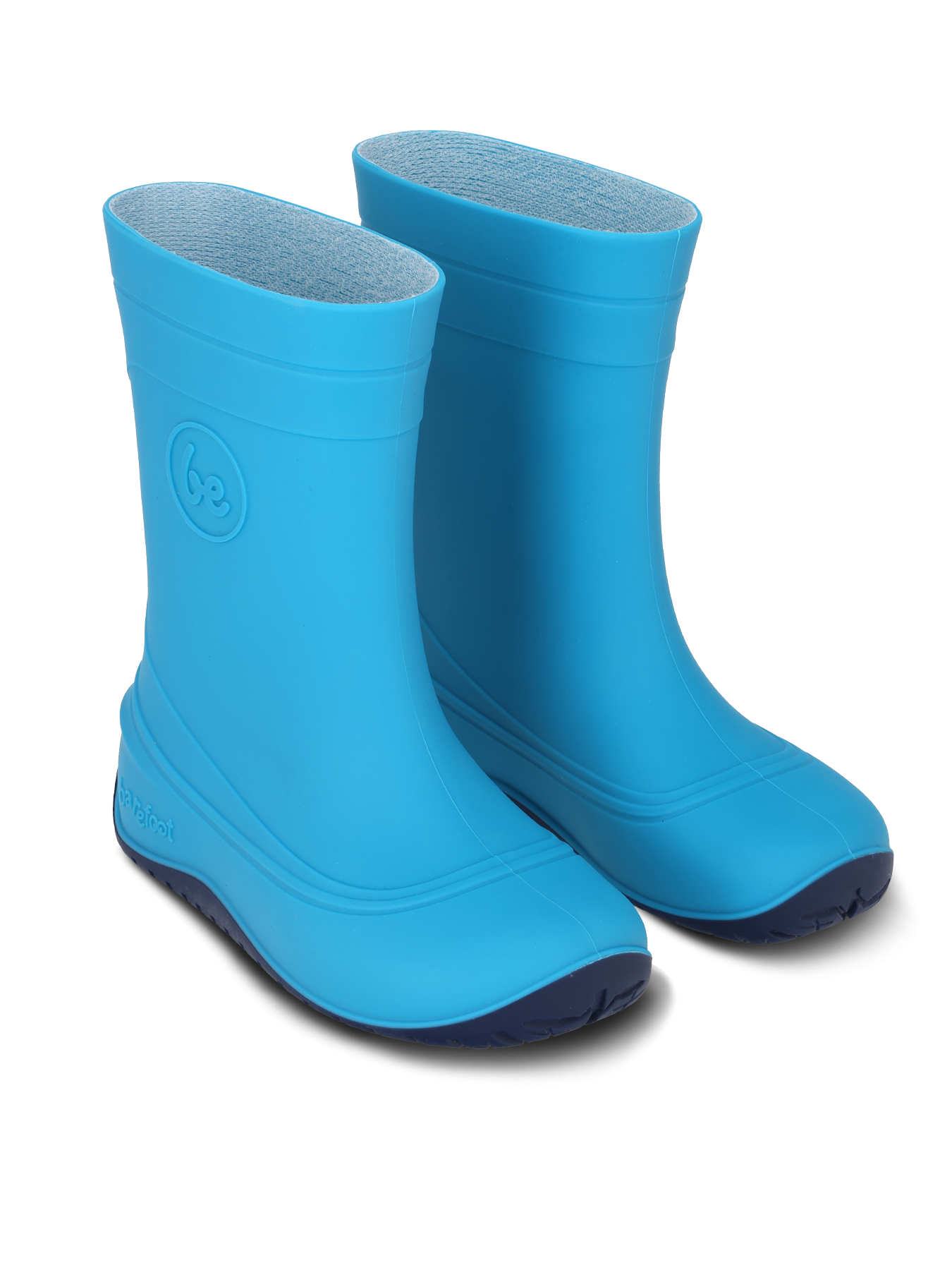 Be Lenka Kids Barefoot Rain Boots Pudds - Aqua Blue