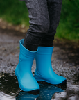 Be Lenka Kids Barefoot Rain Boots Pudds - Aqua Blue