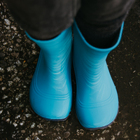 Be Lenka Kids Barefoot Rain Boots Pudds - Aqua Blue