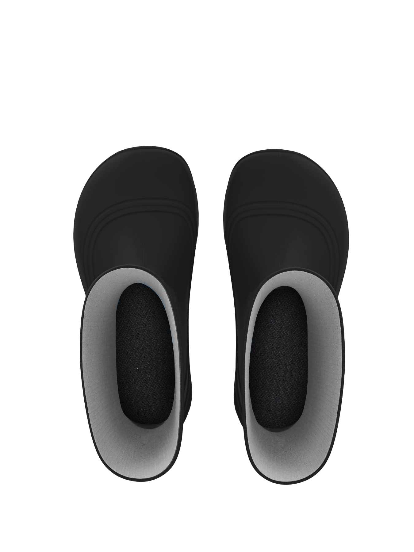 Be Lenka Kids Barefoot Rain Boots Pudds - Black