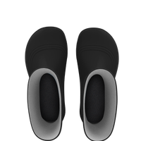 Be Lenka Kids Barefoot Rain Boots Pudds - Black